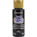 Deco Art BLACK -PAINT AMERICANA GLSS DAG-67